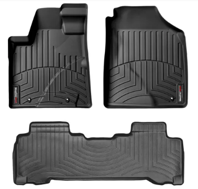 Acura MDX 2005-2006, Alfombras de bandeja, 2 filas, WeatherTech.