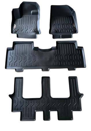 Geely Okavango 2020-2026, Alfombras de Bandeja AF, 3 filas, Rogatech.