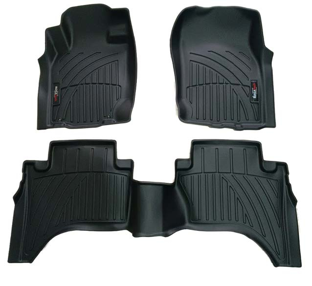 Mitsubishi L200 2015-2024, Alfombras de Bandeja AF, 2 filas, Rogatech.