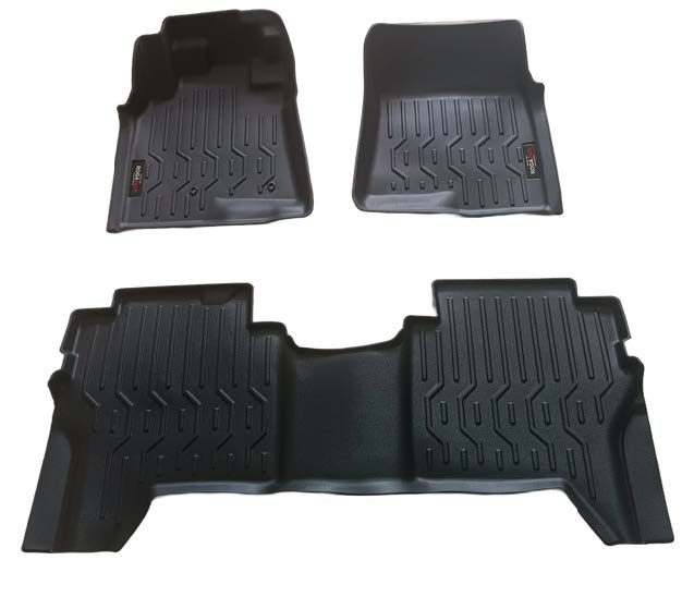 Mitsubishi Montero Wagon / Cachetona 2000-2025, Alfombras de Bandeja AF, 2 filas, Rogatech.