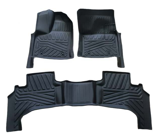 Lexus LX-600 2022-2025, Alfombras de Bandeja AL, 2 filas, Rogatech