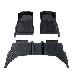 Isuzu Dmax 2013-2020, Alfombras de Bandeja AY, 2 filas, Rogatech
