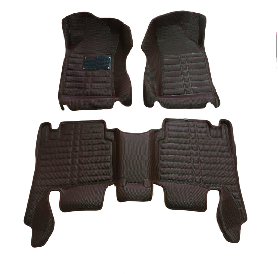 Toyota Fortuner 2007-2015, Alfombras para Bandeja AY, 2 filas, Rogatech.