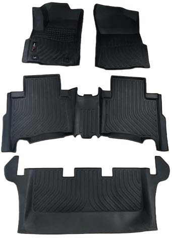 Toyota Fortuner 2016-2025, Alfombrsa de Bandeja AY,  3 filas, Rogatech.