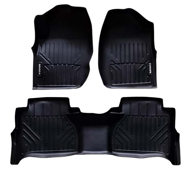 Nissan Navara 2008-2013, Alfombra de Bandeja KQ, 2 filas, Rogatech
