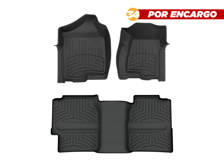 Chevrolet Silverado 1999-2006, 2 Filas, Alfombras de Bandeja HP, 2 filas, WeatherTech.