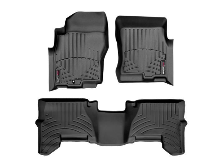 Nissan Xterra 2005-2008, Alfombras de Bandeja, 2 Filas, WeatherTech.