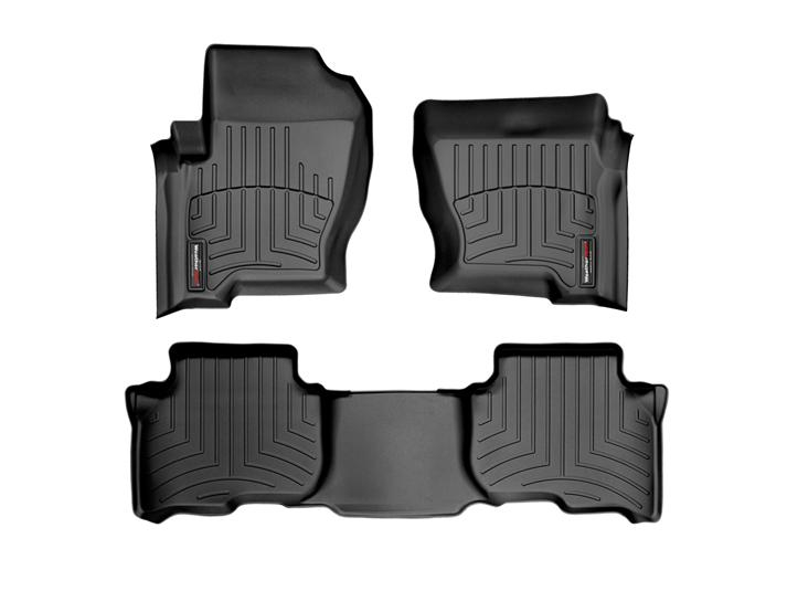 Land Rover Discovery 3, 2005-2008, Alfombras de Bandeja, 2 Filas, WeatherTech