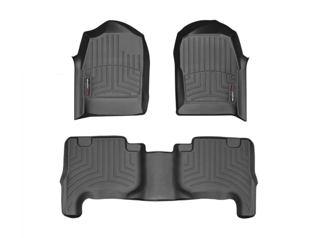 Isuzu DMAX 2008-2012, Alfombras de Bandeja Floorliner, 2 filas, WeatherTech.