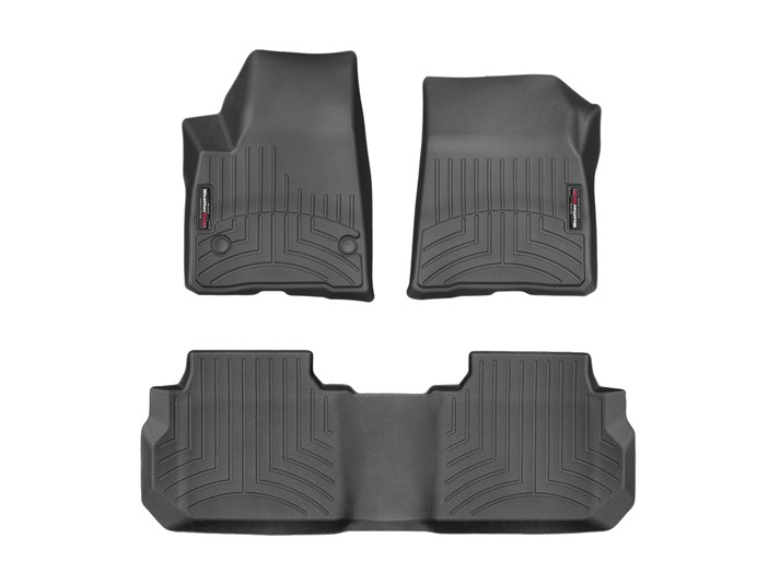 Chevrolet Blazer 2019-2024, Alfombras de Bandeja, 2 Filas, WeatherTech