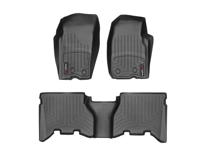 Jeep Grand Cherokee 1992-1998, Alfombras de Bandeja, 2 filas, WeatherTech