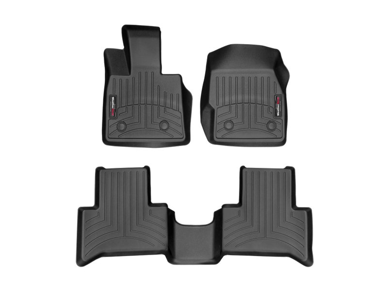 Alfa Romeo Stelvio 2018-2026, Alfombras de Bandeja, 2 filas, Weathertech.
