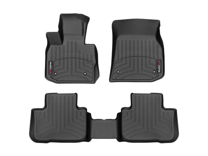 BMW X3 2018-2024, Alfombras de Bandeja FloorLiner 2 Filas WeatherTech
