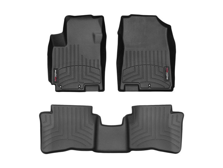 Hyundai i20 2015-2020, Alfombras de Bandeja, 2 filas, WeatherTech
