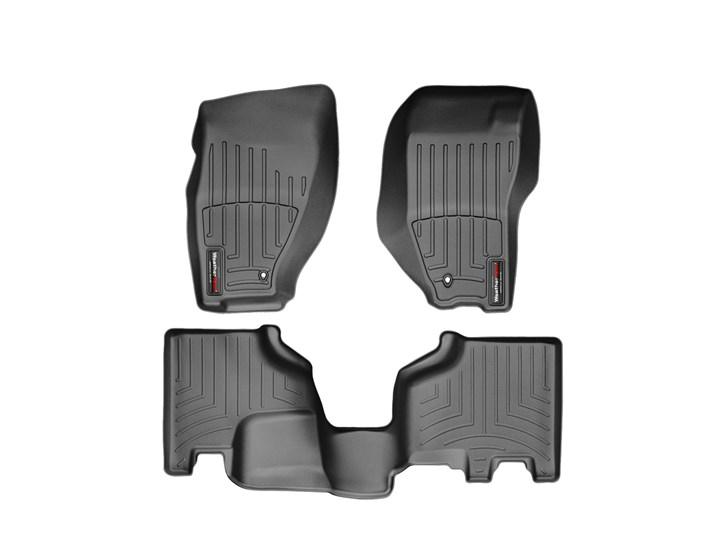 Jeep Liberty 2008-2012, Alfombra de Bandeja, 2 filas, WeatherTech
