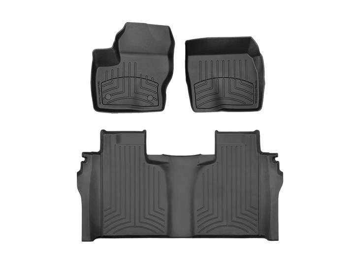 Chevrolet Silverado High Country 2019-2026, Alfombras de Bandeja HP, 2 filas, WeatherTech.