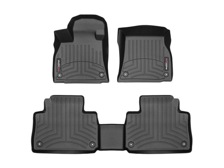 Audi Q8 e-tron 2019-2021, Alfombra de Bandeja 2 Filas FloorLiner WeatherTech