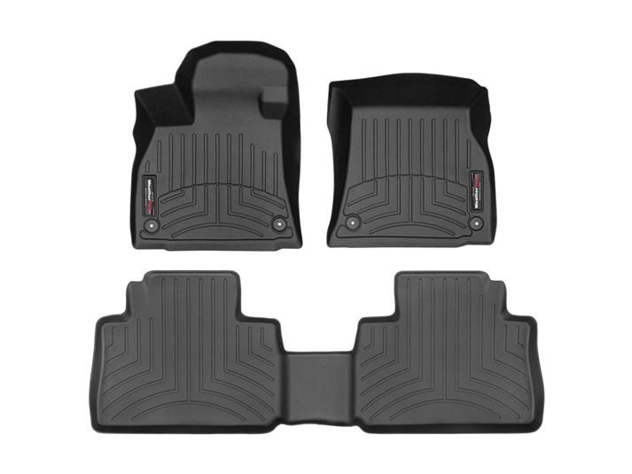 Audi Q8 e-tron 2022-2024, Alfombra de Bandeja 2 Filas FloorLiner WeatherTech