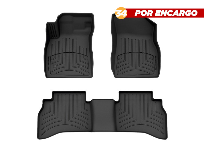 Chevrolet TrailBlazer 2021-2024, Alfombras de Bandeja, 2 filas, WeatherTech.