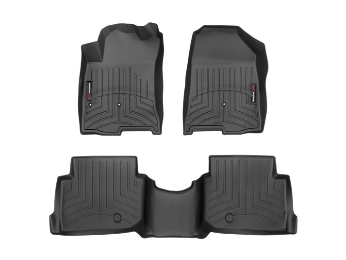 Hyundai Ioniq Electric 2020-2021, Alfombras de Bandeja, 2 filas, WeatherTech