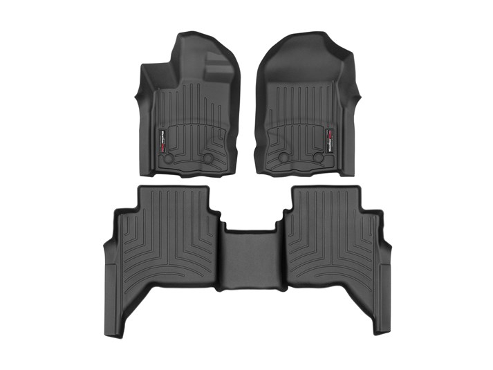 Ford Ranger Raptor 2022-2026, Alfombras de Bandeja, 2 filas, WeatherTech.