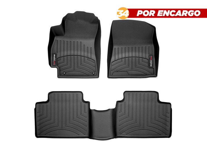 Hyundai Elantra 2021-2024, Alfombra de Bandeja 2 filas, WeatherTech.