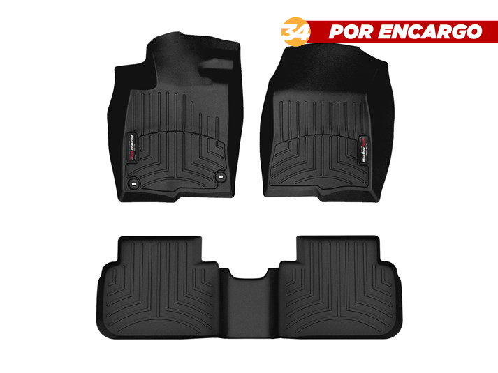 Honda Civic 2022-2024, Alfombras de Bandeja, 2 filas, WeatherTech.