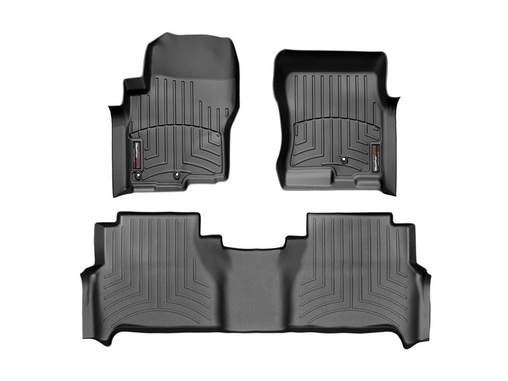 Nissan Frontier 2022-2025, Alfombras de Bandeja floorliner 2 filas (Sin Portavaso), WeatherTech