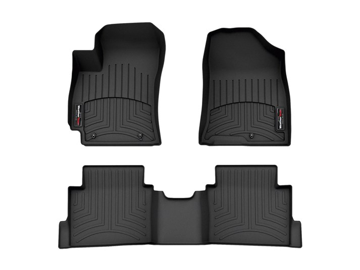 Hyundai Kona Gasolina 2024-2025, Alfombras de Bandeja, 2 filas, WeatherTech