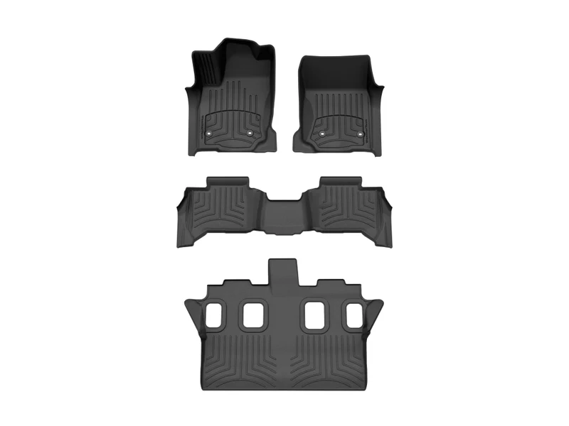 Toyota 4Runner 2025-2026, Alfombras de Bandeja Floorliner HP, 3 filas, WeatherTech.