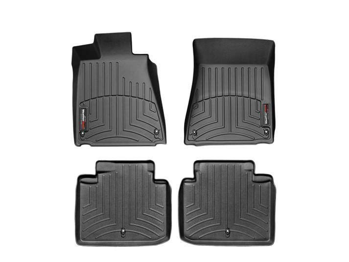 Lexus GS 350 2007-2011, Alfombras de Bandeja, 2 Filas WeatherTech.