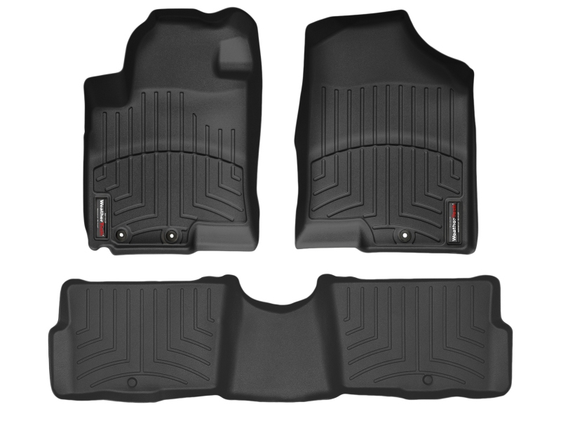 Kia Soul 2009-2014, Alfombras de Bandeja, 2 filas, Weathertech.
