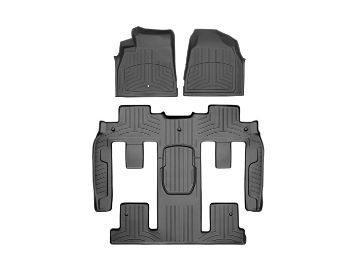 Chevrolet Traverse 2009-2017, Alfombras de Bandeja, 2 filas, WeatherTech