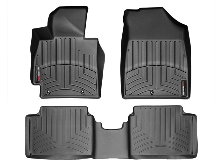 Hyundai Veloster 2011-2018, Alfombras de Bandeja 2 filas, WeatherTech