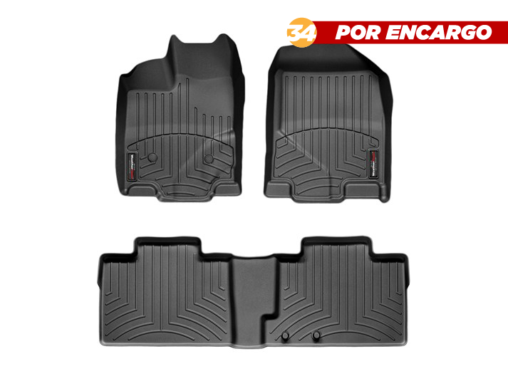 Ford Edge 2007-2010,  Alfombras de Bandeja, 2 filas, WeatherTech.