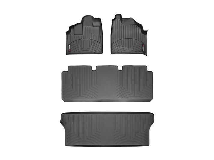 Honda Odyssey 1999-2004, Alfombras de Bandeja, 3 filas, WeatherTech.