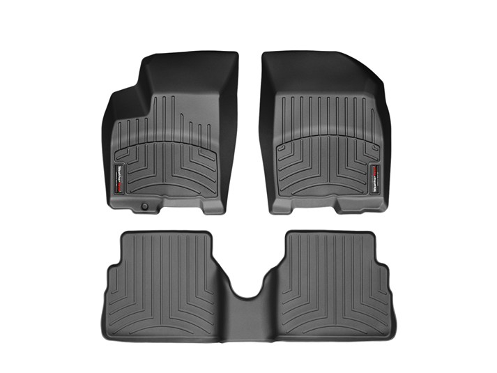 Chevrolet Sonic 2011-2014, Alfombras de Bandeja, 2 filas, WeatherTech