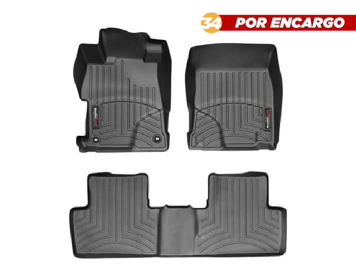 Honda Civic 2012-2013, Alfombras de Bandeja, 2 filas, WeatherTech.