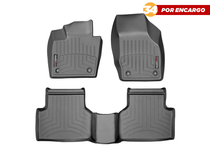 Audi Q3 2011-2018, Alfombra de Bandeja 2 Filas, WeatherTech (Por Encargo)