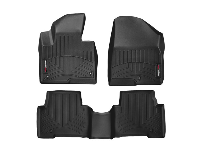 Hyundai Santa Fe 2013-2018, Alfombra de Bandeja 2 Filas, WeatherTech