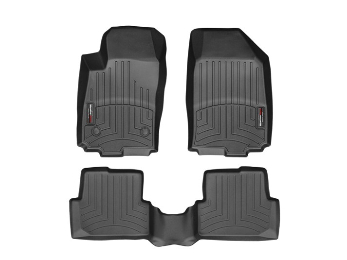 Chevrolet Sonic 2015-2020, Alfombras de Bandeja, 2 filas, WeatherTech