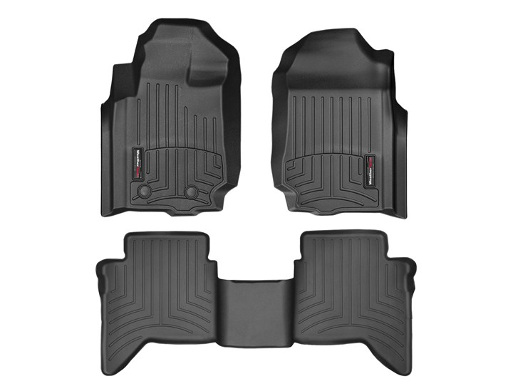 Ford Ranger Ranger 2025, Alfombras de Bandeja, 2 filas, WeatherTech.