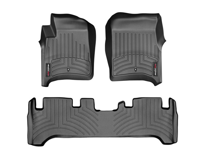 Toyota Land Cruiser, Serie 80, 1990-1997, Alfombras de Bandeja FloorLiner, 2 filas, WeatherTech