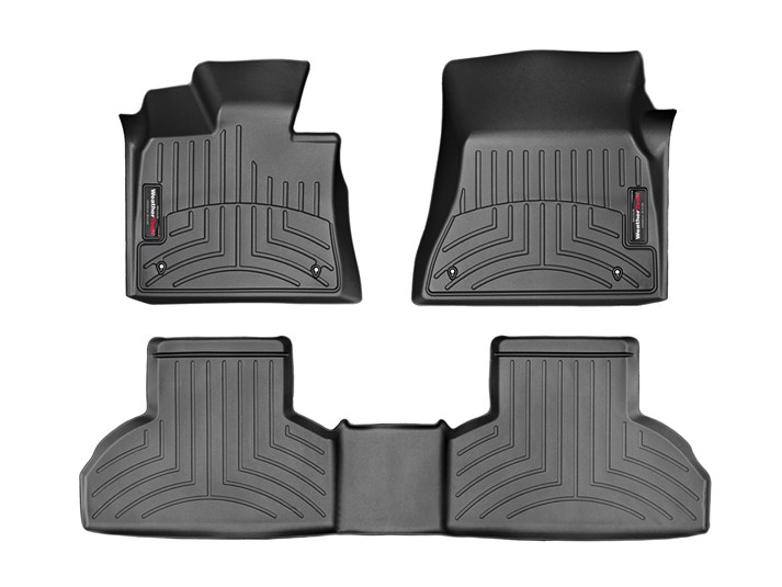 BMW X6 2015-2019, Alfombras de Bandeja FloorLiner 2 Filas WeatherTech