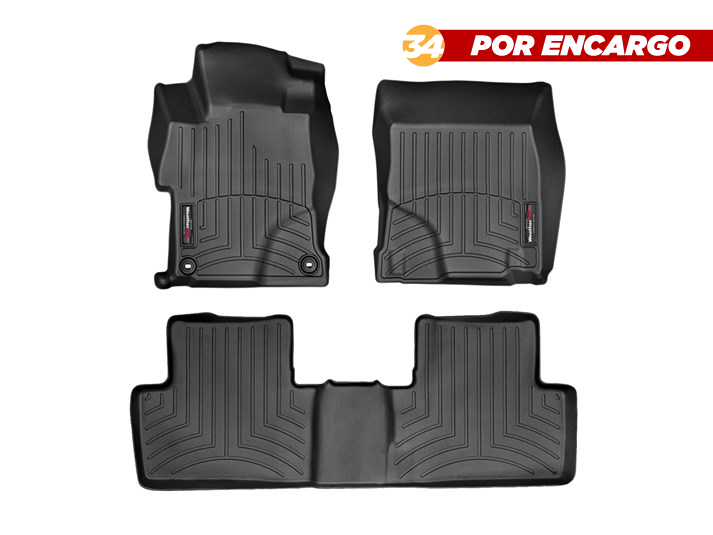 Honda Civic 2014-2015, Alfombras de Bandeja, 2 filas, WeatherTech.
