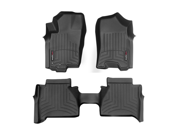 Nissan Frontier 2016-2020, Alfombras de Bandeja, 2 Filas, WeatherTech