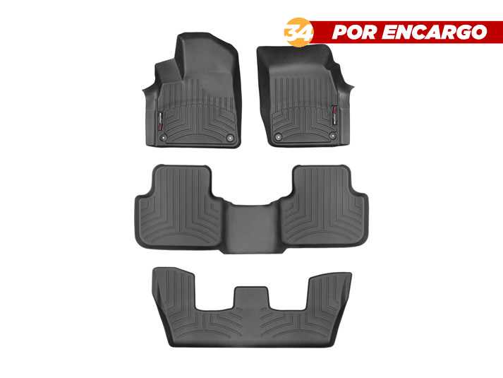 Audi Q7 2024, Alfombra de Bandeja 3 Filas FloorLiner WeatherTech (Por encargo)