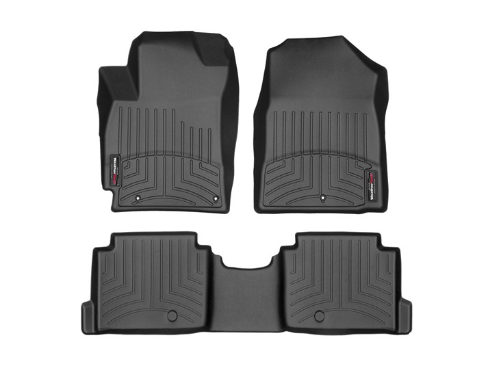 Hyundai Elantra 2017-2020, Alfombra de Bandeja floorliner 2 filas, WeatherTech