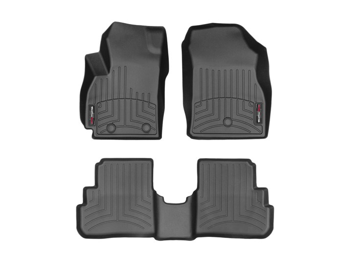 Chevrolet Spark Gasolina 2016-2022, Alfombras de Bandeja, 2 Filas, WeatherTech
