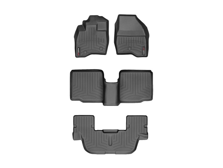 Ford Explorer 2017-2019, Alfombras de Bandeja, 3 filas, WeatherTech